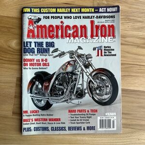 AMERICAN IRON Magazine March 2000